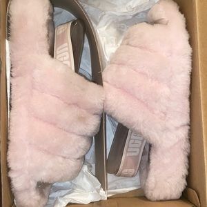 Pink Ugg Slides